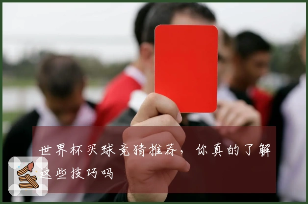 世界杯买球竞猜推荐，你真的了解这些技巧吗